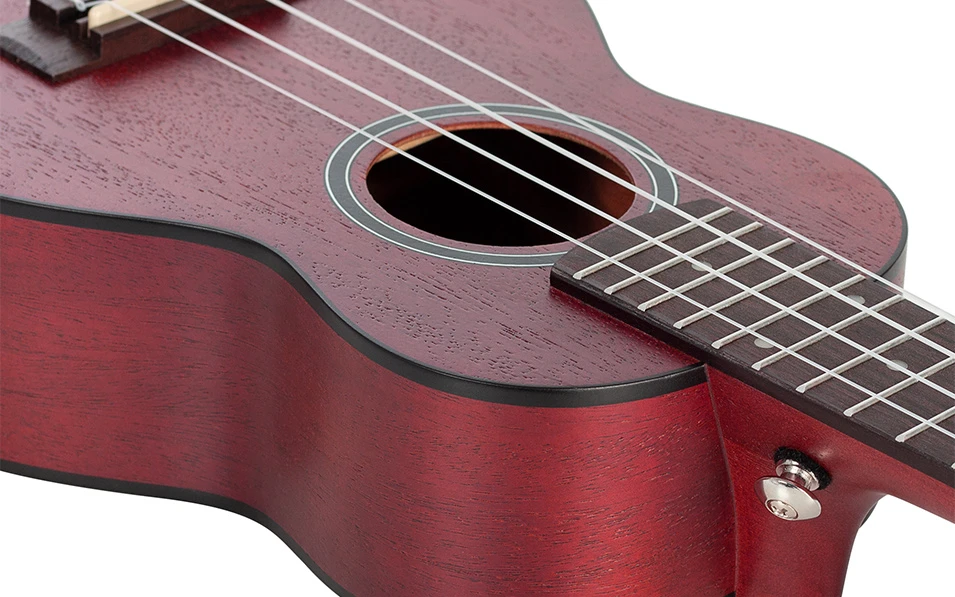 Сопрано укулеле Cascha HH 2263, Mahogany, Червено