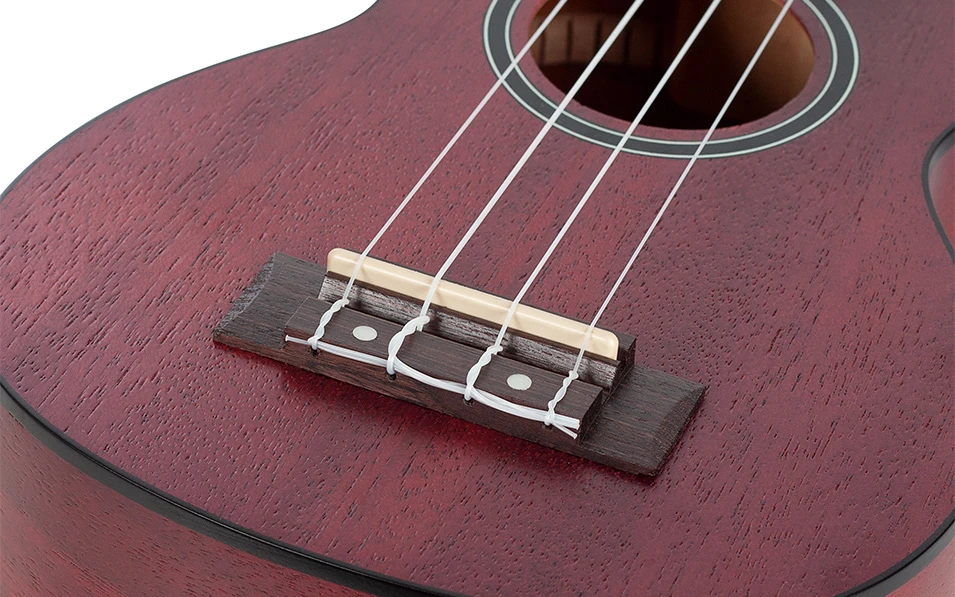 Сопрано укулеле Cascha HH 2263, Mahogany, Червено