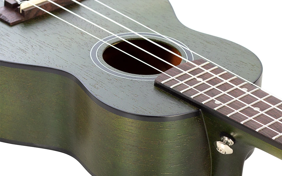 Сопрано укулеле Cascha HH 2265, Mahogany, Зелено