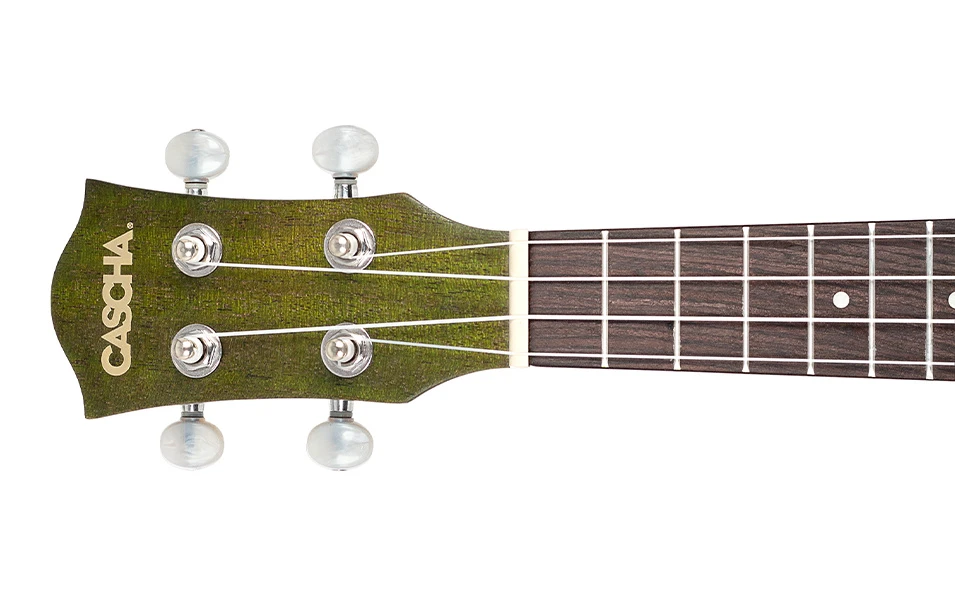 Сопрано укулеле Cascha HH 2265, Mahogany, Зелено