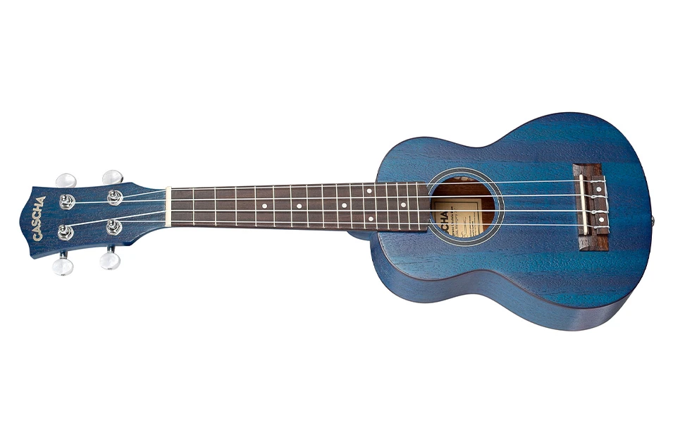 Сопрано укулеле Cascha HH 2266, Mahogany, Синьо