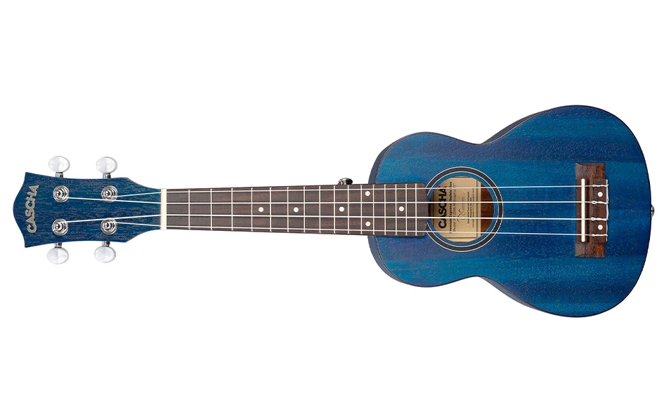 Сопрано укулеле Cascha HH 2266, Mahogany, Синьо