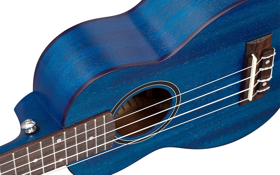 Сопрано укулеле Cascha HH 2266, Mahogany, Синьо