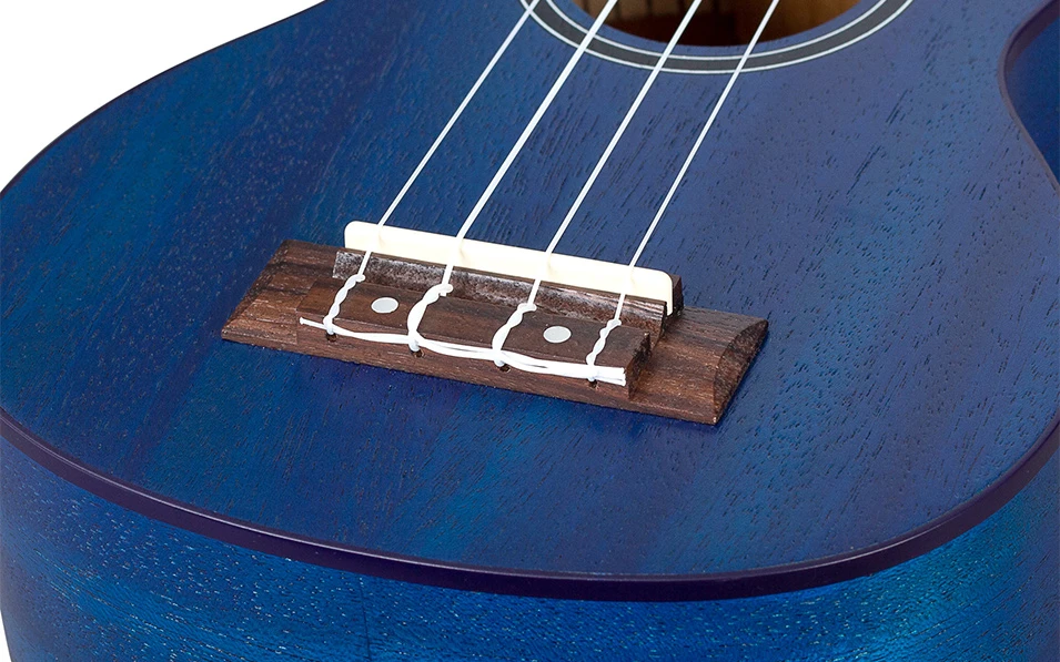 Сопрано укулеле Cascha HH 2266, Mahogany, Синьо