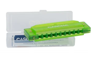 Блус хармоника Cascha HH 2274, Fun Blues, Зелена