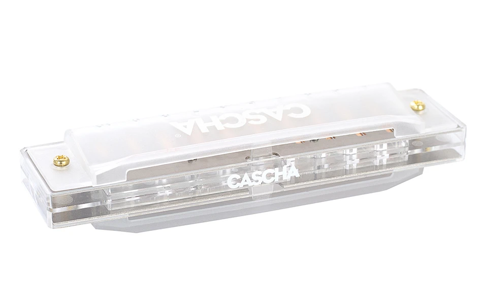 Блус хармоника Cascha HH 2277, Fun Blues, Прозрачна