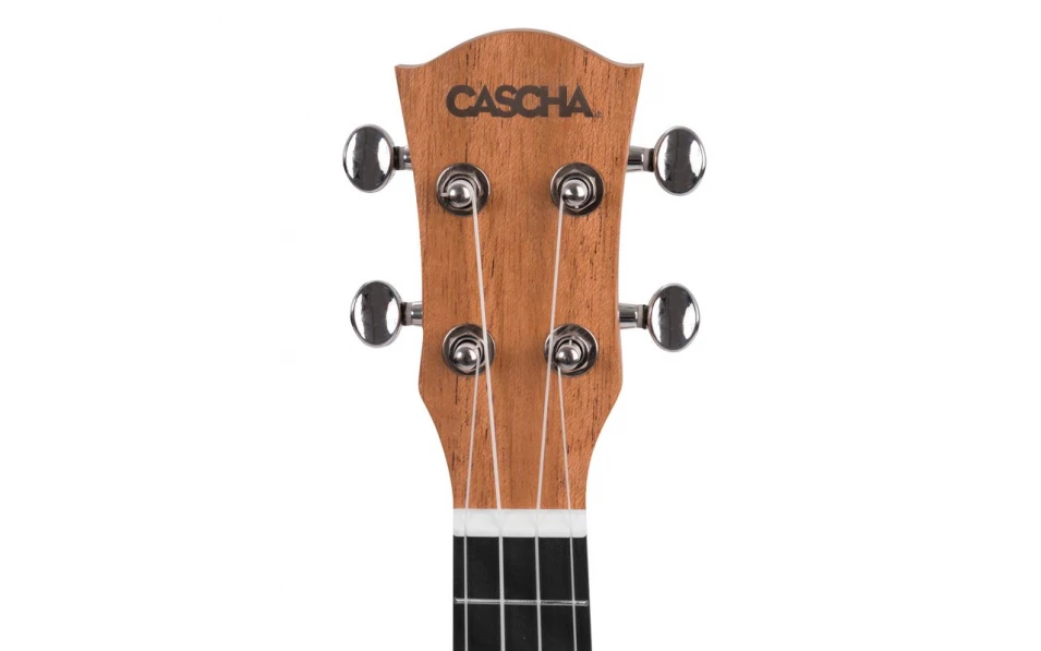 Сопрано укулеле Cascha HH 2026E, Premium Mahogany, С вградена електроника