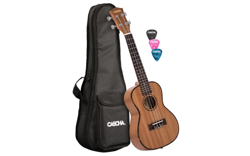 Концертно укулеле Cascha HH 2035, Premium Mahogany