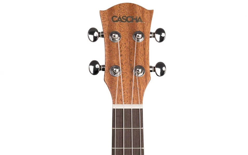 Тенор укулеле Cascha HH 2048E, Premium Mahogany, С вградена електроника