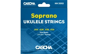 Струни за сопрано укулеле Cascha HH 2053
