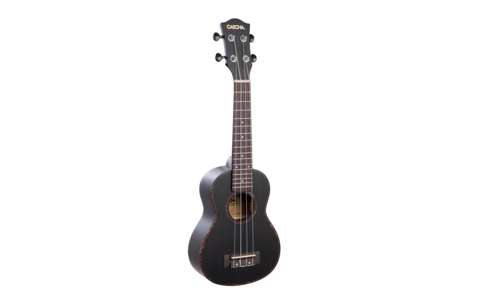 Сопрано укулеле Cascha Premium Mahogany - черно