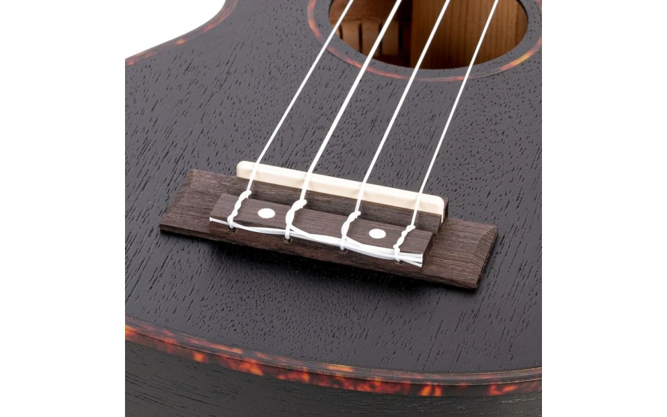 Сопрано укулеле Cascha Premium Mahogany - черно