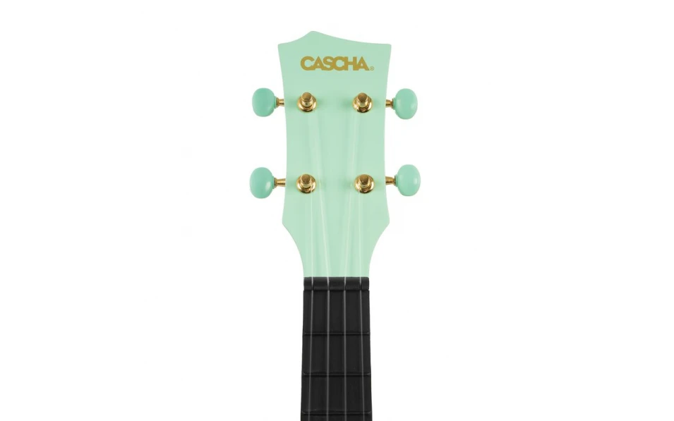 Концертно укулеле Cascha HH 2287, Карбон, Зелено