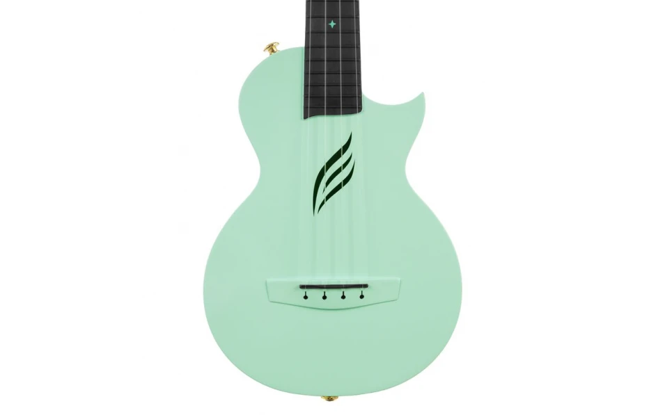 Концертно укулеле Cascha HH 2287, Карбон, Зелено
