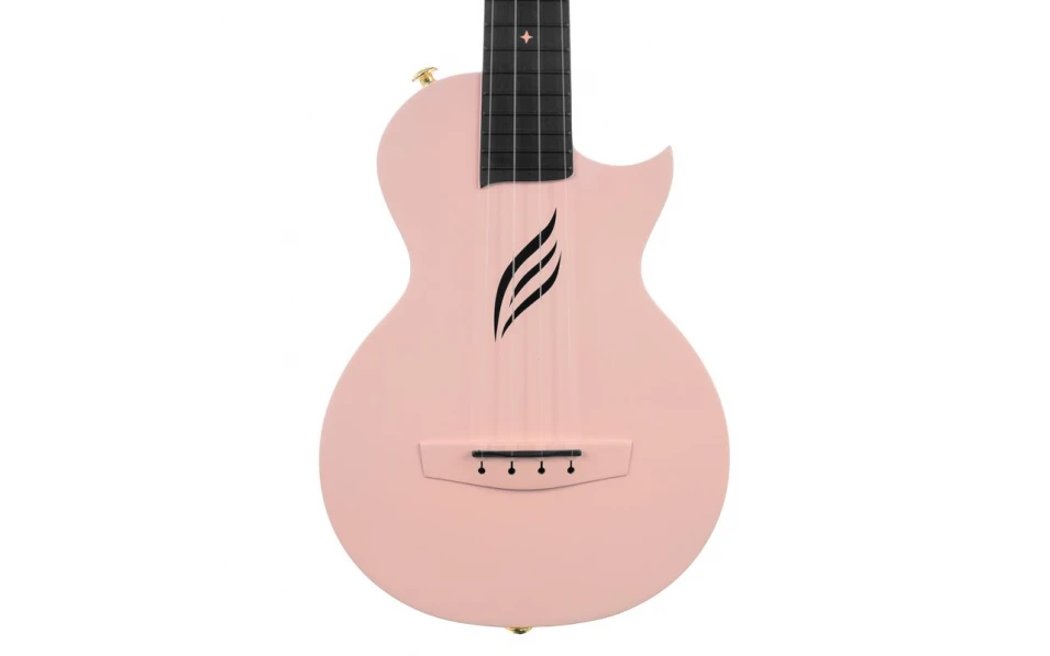 Концертно укулеле Cascha HH 2088, Карбон, Розово