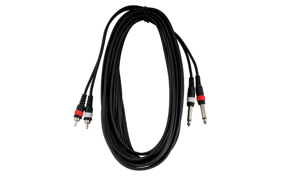 Aудио кабел Cascha HH 2096, RCA/6.3mm, 6m