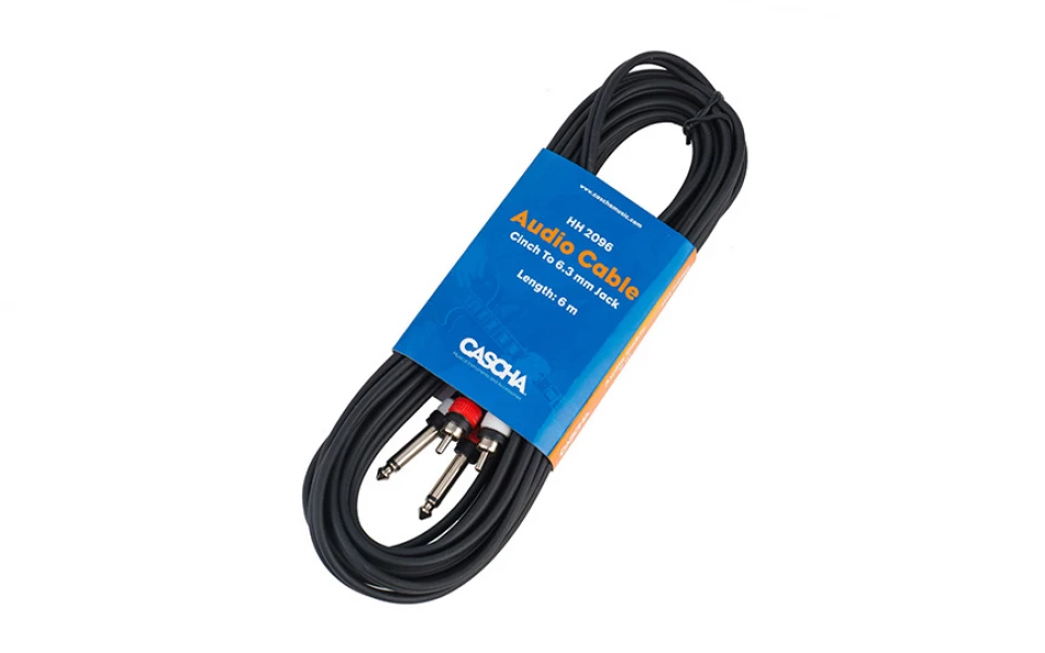 Aудио кабел Cascha HH 2096, RCA/6.3mm, 6m