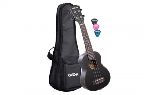 Тенор укулеле Cascha HH 2305, Premium Mahogany, Черно