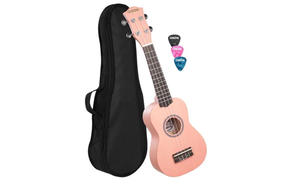 Сопрано укулеле Cascha HH 3968, Розово