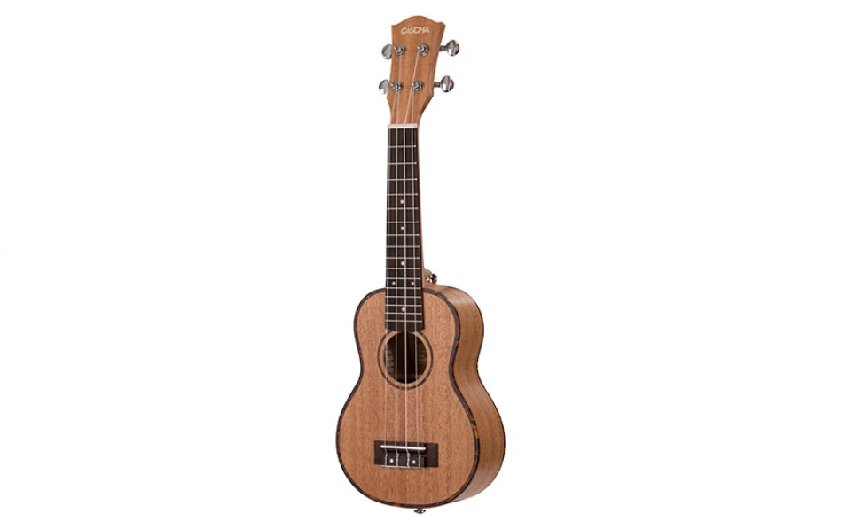 Сопрано укулеле Cascha HH 2026L, Premium Mahogany, За лява ръка