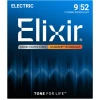 Elixir 12007 NANOWEB Light, Струни за 7 струнна електрическа китара 09-52