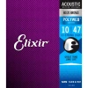 Elixir 11000 POLYWEB Extra Light, Струни за акустична китара 10-47