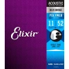 Elixir 11025 POLYWEB Custom Light, Струни за акустична китара 11-52
