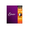 Elixir 16052 NANOWEB Light, Струни за акустична китара 12-53, Phosphor Bronze
