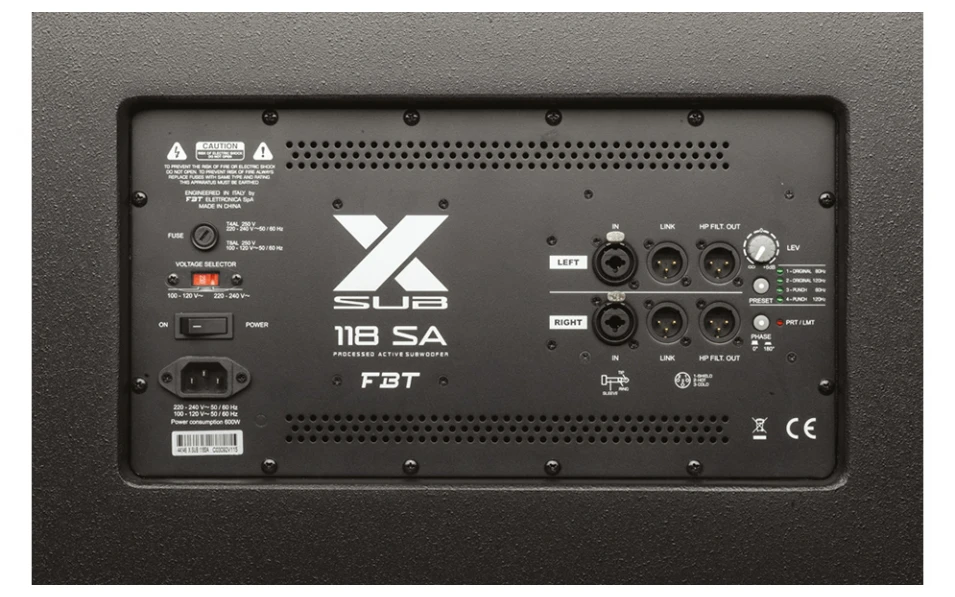 FBT X-SUB 118SA