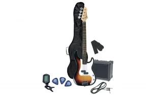 Пакет бас китара GEWA Pure RCB-100, Сънбърст