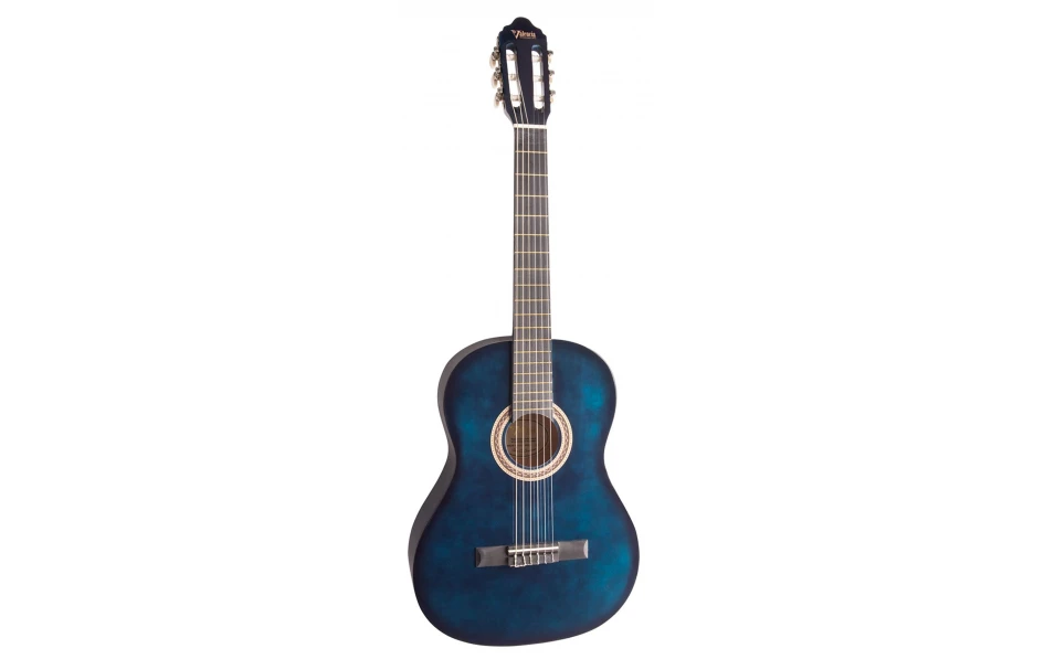 Класическа китара Valencia VC103 BUS, Размер  3/4, Синя