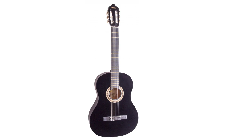 Класическа китара Valencia VC104 BK, Размер 4/4, Черна