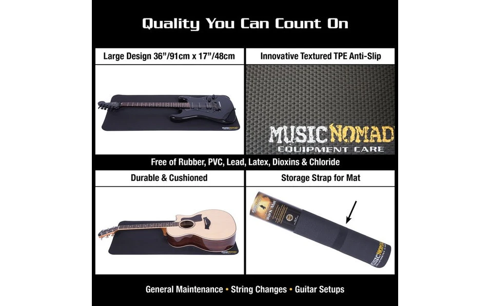 Music Nomad Premium Instrument Work Mat