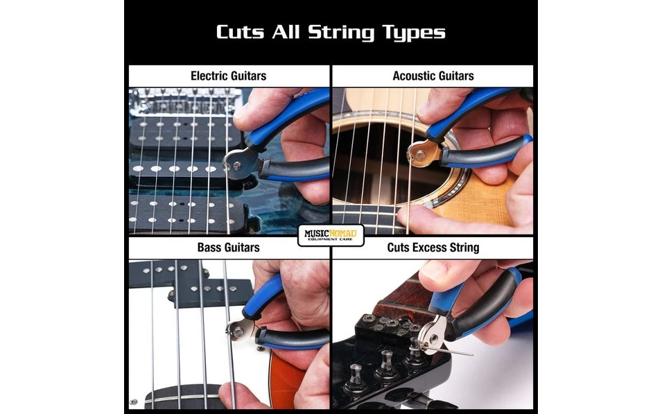 Music Nomad GRIP ONE - All in ONE String Winder, Cutter, Puller