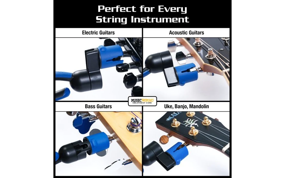 Music Nomad GRIP ONE - All in ONE String Winder, Cutter, Puller