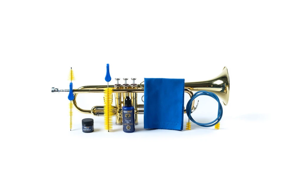 Music Nomad Premium Trumpet Cleaning & Care Kit 6 pc.