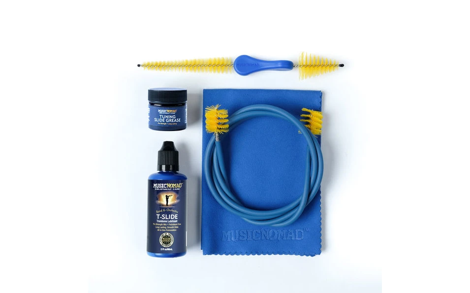 Music Nomad Premium Trombone Cleaning & Care Kit 5 pc.