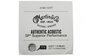 Martin 41M11HTT, Единична струна за акустична китара, Размер 0.11, E