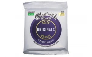 Martin M170 Originals, Струни за акустична китара 10-47