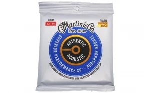 Martin MA540 Authentic SP, Струни за акустична китара 12-54, Phosphor Bronze
