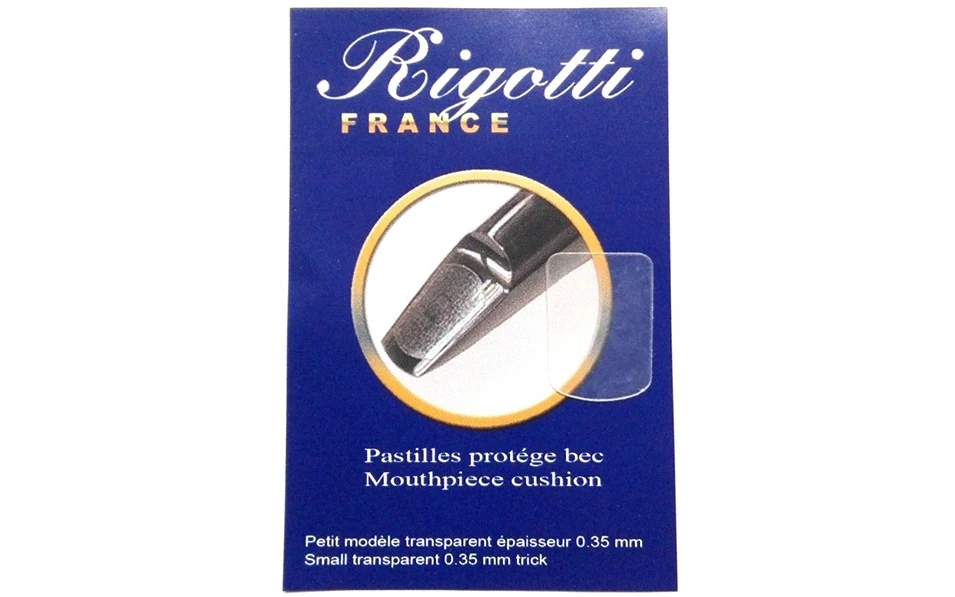 Гумичка за мунджщук Rigotti PBPB, Прозрачна, Дебелина 0.35мм, 16x23