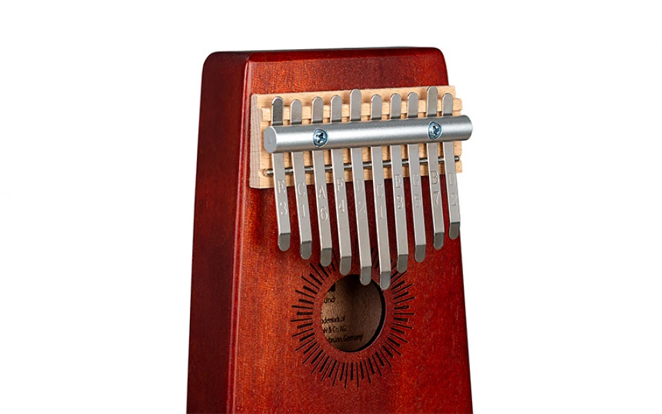 Калимба Sela 10 Mahogany - червена