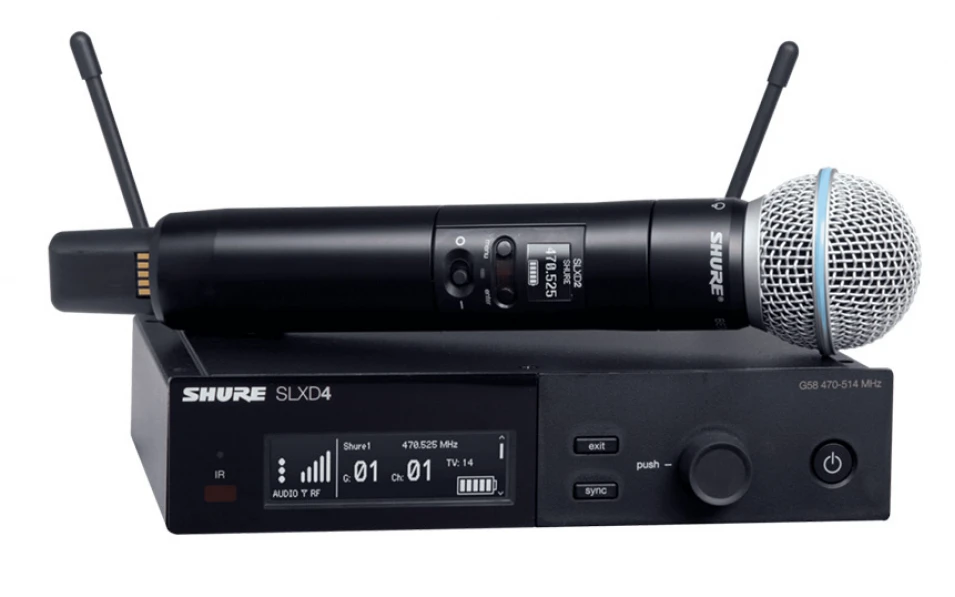 Shure SLXD24/Beta58