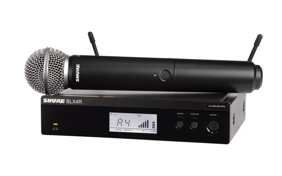 Shure BLX24R/SM58, Rackable