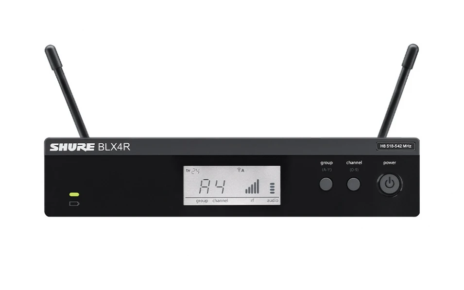 Shure BLX24R/SM58, Rackable