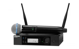 Shure GLXD24R+/Beta58, Rackable