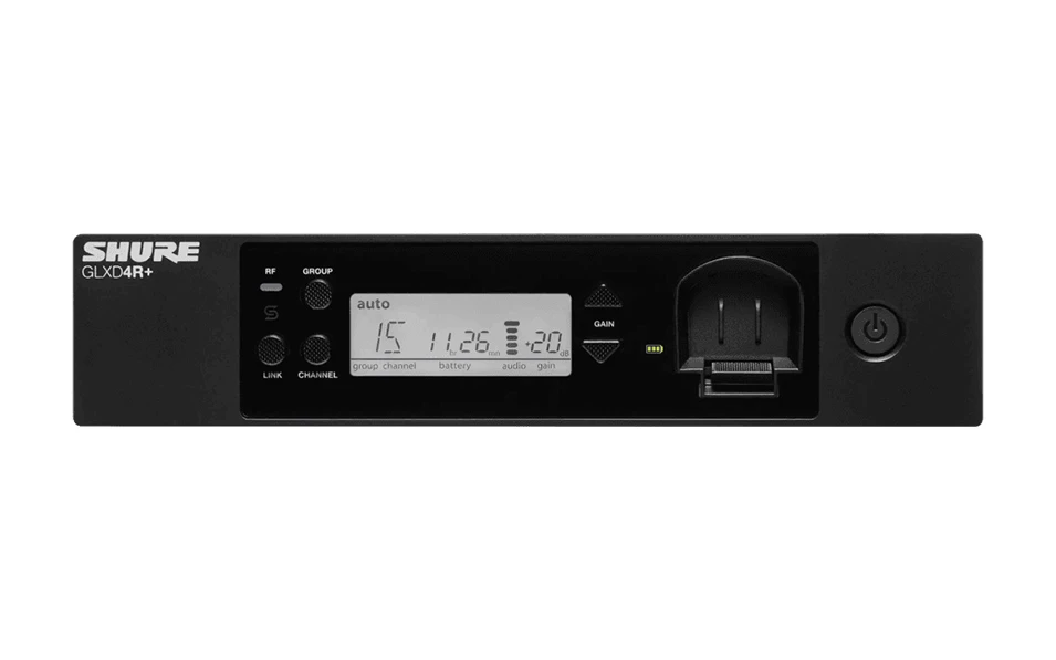 Shure GLXD24R+/SM58, Rackable