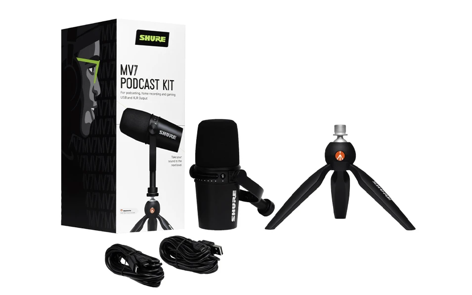 SHURE MV7-K-BNDL