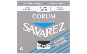 Savarez 500AJ Alliance/Corum, Струни за класическа китара, Силно напрежение 