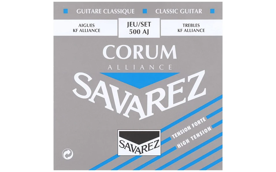 Savarez 500AJ Alliance/Corum, Струни за класическа китара, Силно напрежение 